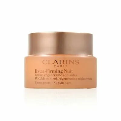 £29.80 • Buy Clarins Night Cream 50ml Extra Firming Wrinkle Control All Skin Types