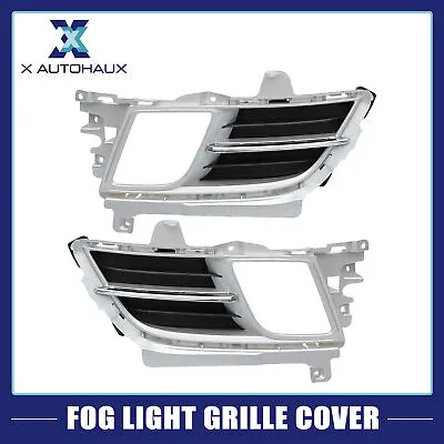 Pair Front Left Right Side Fog Light Grille Cover Trim For Mazda 6 2009 2010 • $75.99