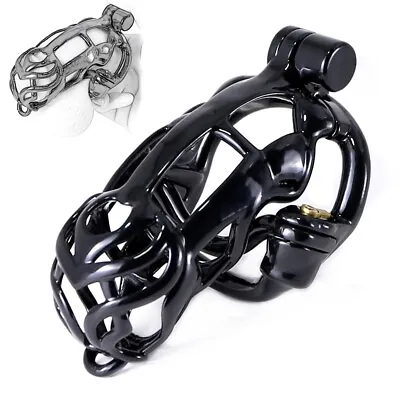 Mamba Male Chastity Device Cobra Cage Clamp Ring Men 3D Printing Lock Belt CC526 • $149.59