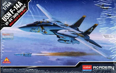 ACA12626 1:144 Academy F-14A Tomcat VF-84 Jolly Rogers • $17.64