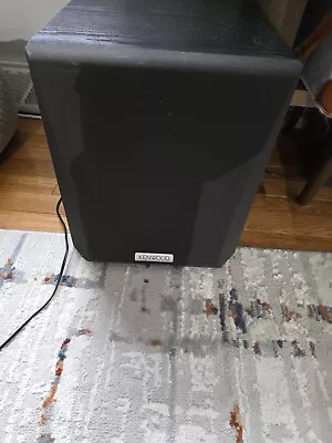 Kenwood SW-15HT Passive Subwoofer Large Wood Speaker 100W • $100