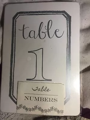 £6.75 • Buy Wedding/Birthday/Party 1 - 12 TABLE NUMBERS PARTY WEDDING EVENT Place Card.