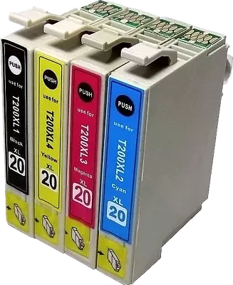 Compatible 200 XL 200XL E200 Ink Cartridge For Epson WF4510 WF2520 WF2530 WF2540 • $8.90