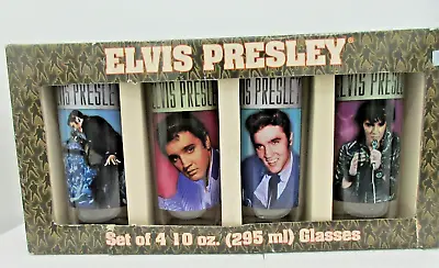 Elvis Presley Collectible GLASSES HIGHBALL GRAPHIC NEW GLASSES • $29.99