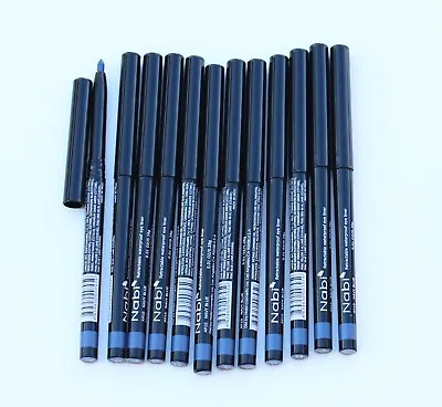 12 PCS NABI AP10 NAVY BLUE Retractable Waterproof Eyeliners Pencils • $15