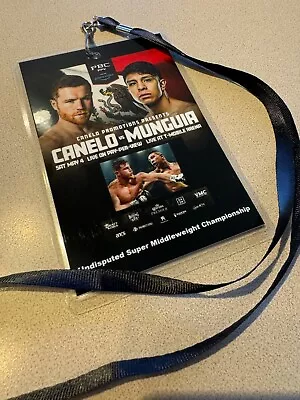 Saul Canelo Alvarez Vs Jaime Munguia Novelty Boxing Lanyard GET YOURS NOW!! • $15