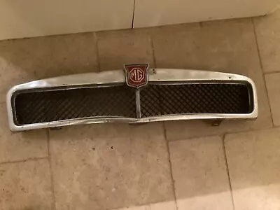 MGB Radiator Grill. Honeycomb Good Condition. Surround Poor. Badge Scratched • £40