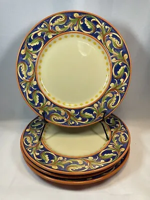 PFALTZGRAFF VILLA DELLA LUNA SCROLL 11 1/4  DINNER PLATES~~Set Of 4 • $29.95