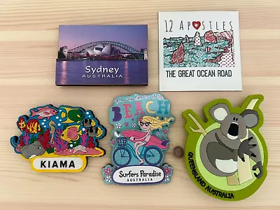 Lot Of 10 Souvenir Refrigerator Magnets - Australia And Philippines • $19