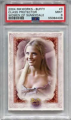 2004 Buffy Vampire Slayer Women Sunnydale #3 Sarah Michelle Gellar PSA 9 POP 1 • $99.87