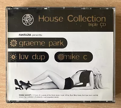 HOUSE COLLECTION 1 Fantazia Graeme Park Luv Dup Mike C 3-CD Set FHC001CD • £12.99