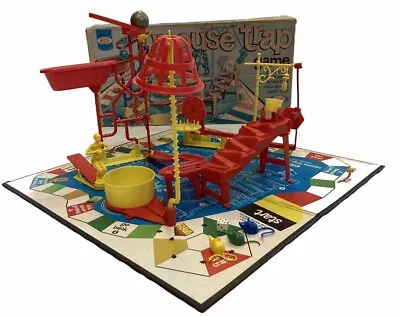 Vintage 1970 Ideal Mouse Trap Board Game With Original Box • $9.99