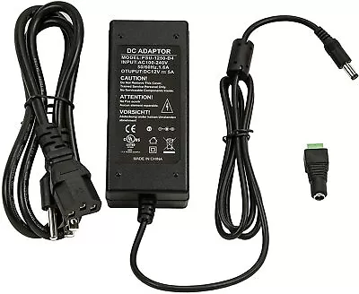 12V 5A AC To DC Power Adapter UL Listed 60W 100-220V To 12 Volt 5 Amp Trans... • $30.99