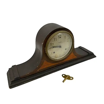 Antique 1924 Waterbury Tamor Style Mantle Clock With Key Fully Functional VIDEO • $337.20