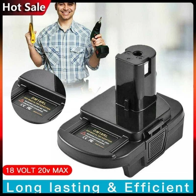 $19.22 • Buy NEW Battery Adapter For DEWALT Milwaukee M18 To RYOBI POWER Tools 18V