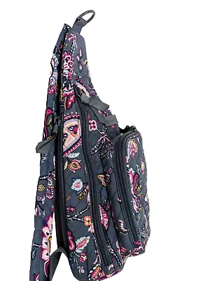 Vera Bradley Mini Sling Backpack Felicity Paisley NWT • $34.97