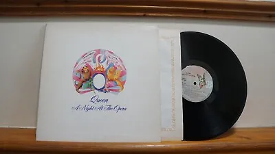 Queen A Night At The Opera LP 1975 Elektra 7E 1053 EX • £15.20