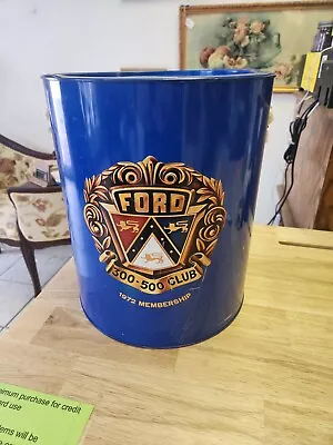 VTG 1972 FORD 300-500 CLUB Ice Bucket/Cooler  DEALER PROMO • $50