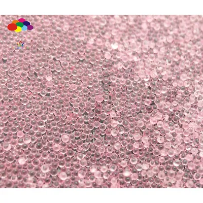 New 100000 Pcs Glass Pink Bright Micro Beads Small No Hole 0.6-0.8mm Nail Art • $0.99