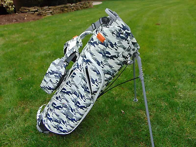 Stitch SL2 Golf Bag Blue/Grey/Black CAMO ALL OVER- RARE COLOR-Couple Rounds-NICE • $245