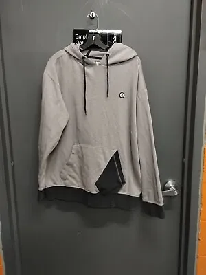 Men's Volcom Corpo Class Gray Hoodie Sz XL • $16