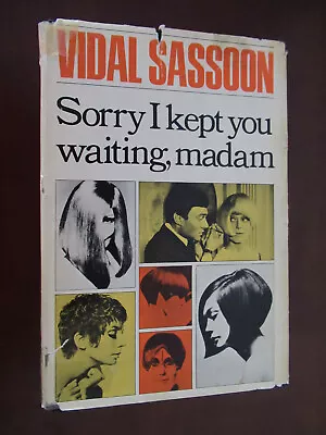 RARE & SIGNED Vintage Memoir From Vidal Sassoon • $195