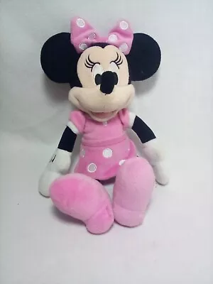 Pink Minnie Mouse Disney  10” Plush Stuffed Toy • $7.99