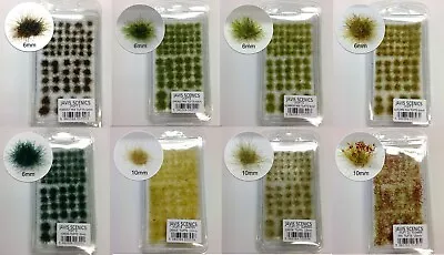 £5.99 • Buy Javis Static Grass Tufts 6mm & 10mm Suitable For Model Railway & Wargaming
