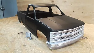 $119 • Buy 3D Printed RC CAR 90s CHEVY Truck Single Cab Short Bed 1/10 Body