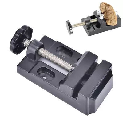 Mini Jaw Bench Clamp Drill Press Vice Opening Parallel Table Vise DIY Craft S YH • $13.50