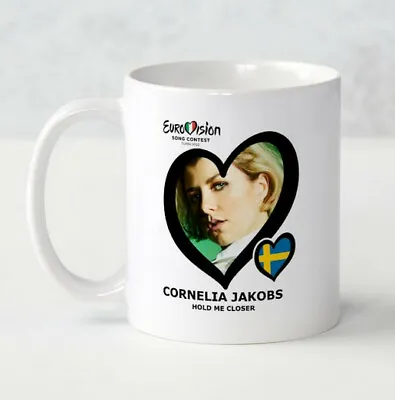 £8.99 • Buy Eurovision 2022 Sweden Cornelia Jakobs Hold Me Closer Eurovision Party Gift