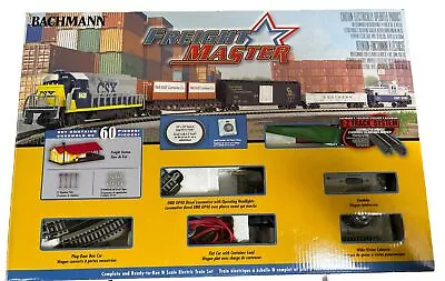 N Scale Bachmann 24022 CSX Freightmaster Train Set W/E-Z Track • $200