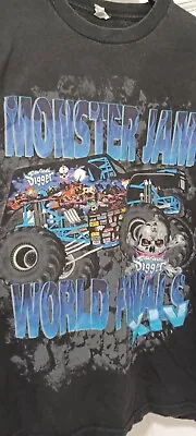 Vtg Monster Jam XIV Sonava Digger XL Shirt World Final Truck Mens  • $24.99