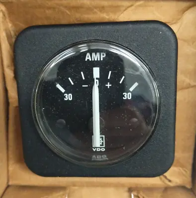 VDO Marine Amp Meter 192-001 NOS Classic Vintage Boat • $64.99