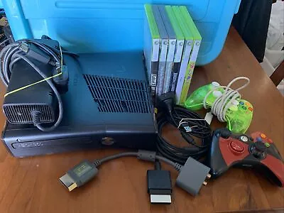 Xbox 360 Slim Console Bundle • $80