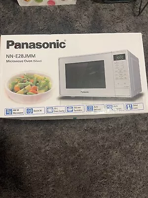 Panasonic 800W Standard Microwave NN-E28JMMBPQ - Silver • £85