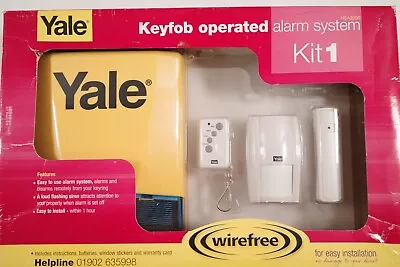 Yale HSA3200 Keyfob Operated Alarm System Kit 1 • £38.99