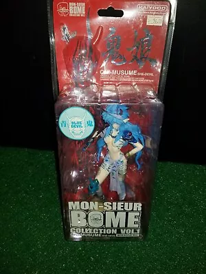 Mon-Sieur BOME Collection Vol.1 Oni-Musume Figure Kaiyodo Blue She-Devil Anime • $36.66