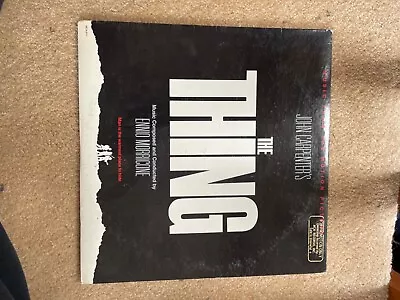 Ennio Morricone Soundtrack Lp The Thing (john Carpenter) Mca-6111 1982 Vg+ • $14.50