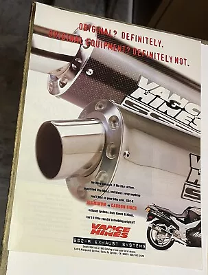 1995 Vance Hines Slip-Ons SSR2 Exhaust Systems Ad • $6