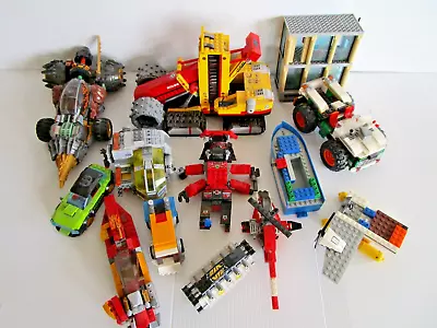 16kg Bulk LEGO - Semi Assembled Pieces - Technic City Minifigures Parts • $270