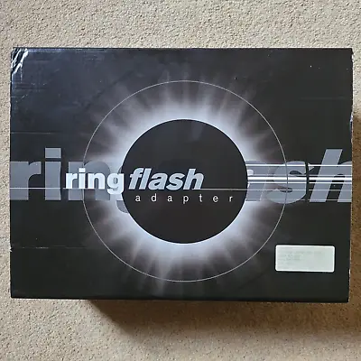 RingFlash Portable Adapter Ring Flash Beauty Light To Fit Canon 580EX MK1 • £21.49
