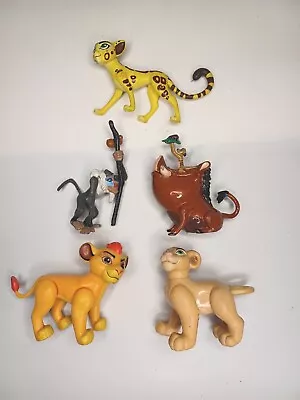 DISNEY The Lion King  3 Vintage Figures Lot Of 5 • $18.17