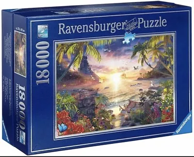 Ravensburger 17824 Jigsaw Puzzle PARADISE SUNSET 18000 Pcs. 276 X 192 Cm. NEW • $200