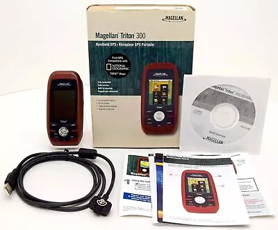 NEW Magellan Triton 300 Handheld GPS Navigator Unit Portable Waterproof Hiking • $94.95