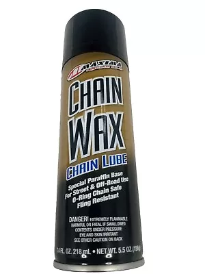 Maxima Racing Oil Motorcycle Chain Wax/Lube 5.5 Oz (74920) • $17.99