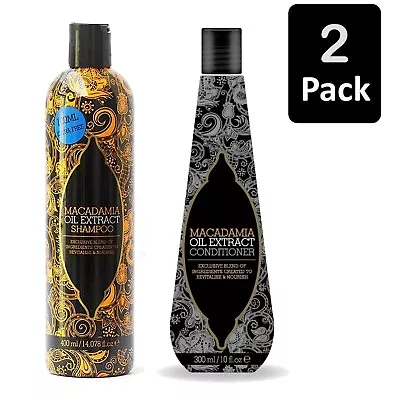 £5.49 • Buy Macadamia Oil Extract Conditioner 300ml And Oil Extract Shampoo 400ml