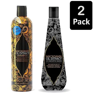 Macadamia Oil Extract Conditioner 300ml And Oil Extract Shampoo 400ml • £5.49