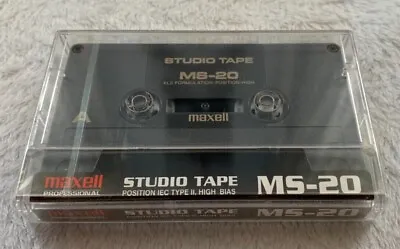 Maxell Professional MS-20 Blank Cassette Studio Tape Sealed • $9