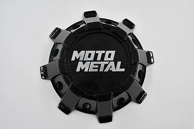 Moto Metal MO809 Stinger  Gloss Black Wheel Center Cap Hub Cap T186L214-H55-S1 • $60